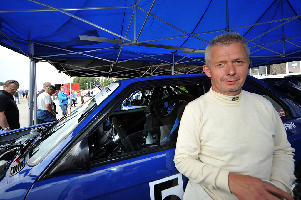 Kim Boisen scorede en tredjeplads i rallysprintet i Fårvang